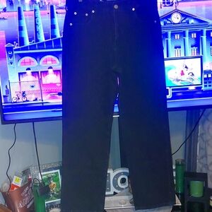 Brand Spanking New/w/t. Size 10 Aero High Rise 90's Baggy Jeans